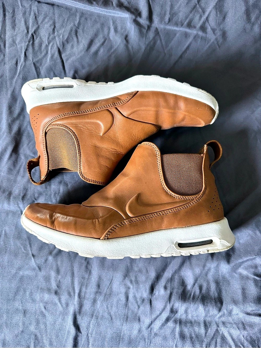 Nike Air Max 90 Ultra Mid Brown & White US 8